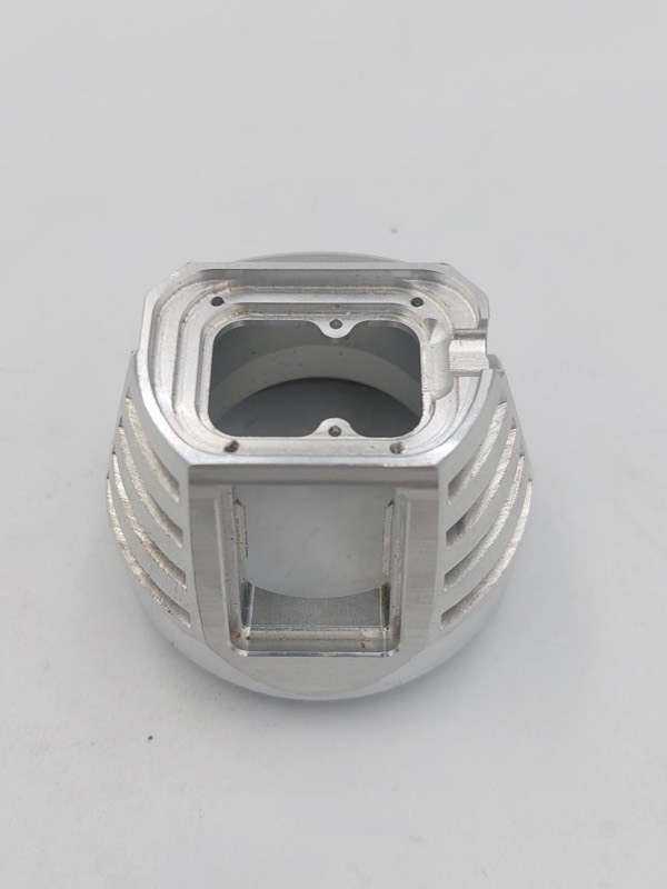 CNC machined aluminum hub shell