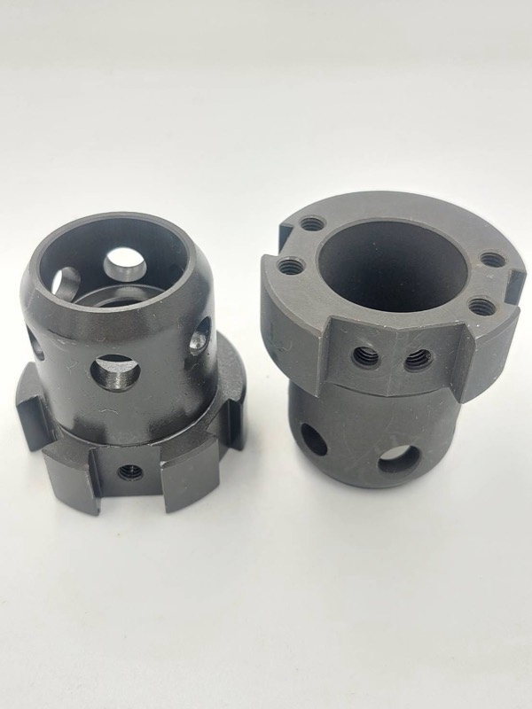 CNC machined steel bicycle axle sleeve